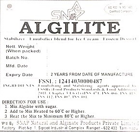 Snap Algilite Device mark 4199554 Trademark