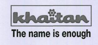 Khaitan, The Name Is Enough Device mark 4199904 Trademark