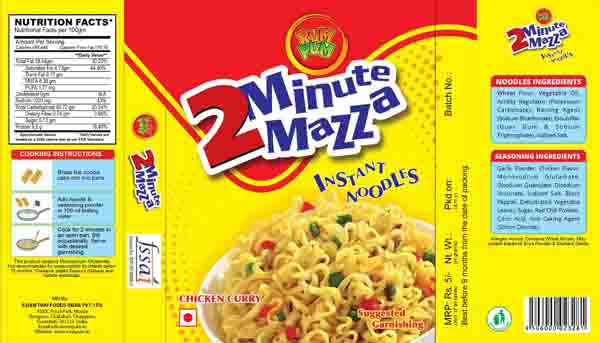 2 Minute Mazza Device mark 3736265 Trademark