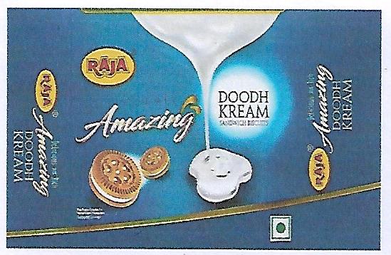 Raja Amazing Doodh Kream Device mark 4203114 Trademark