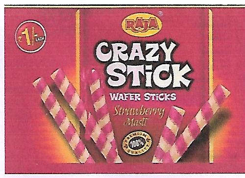 Raja Crazy Stick Strawberry Device mark 4203120 Trademark
