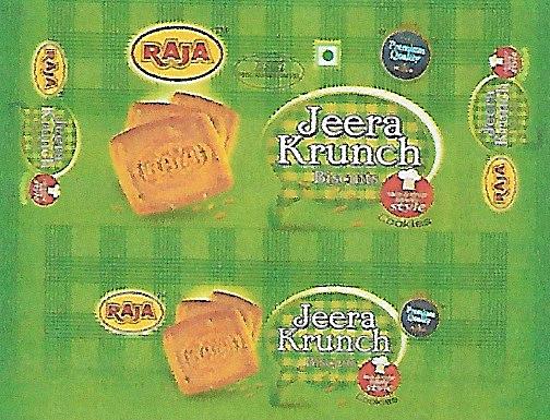 Raja Jeera Krunch Device mark 4203123 Trademark