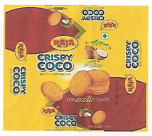 Raja Crispy Coco Device mark 4203127 Trademark