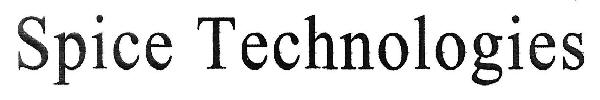 Spice Technologies Device mark 3330684 Trademark