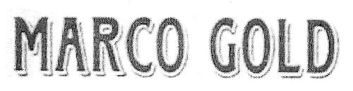 Marco Gold Device mark 3328283 Trademark