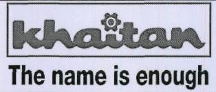 Khaitan, The Name Is Enough Device mark 4206336 Trademark
