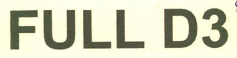Full D3 Device mark 3325423 Trademark