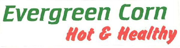 Evergreen Corn Hot & Healthy Device mark 3325489 Trademark