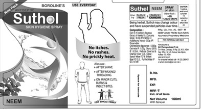 Suthol Neem Spray Device mark 4209071 Trademark
