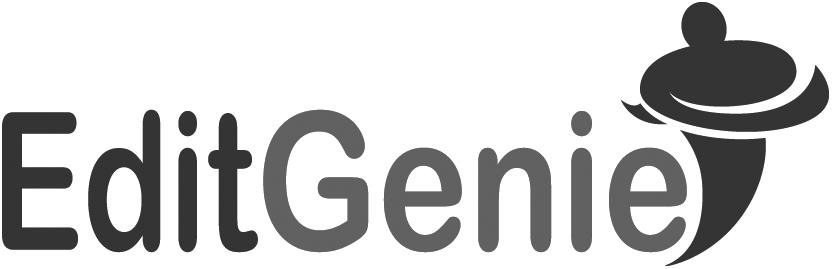 Editgenie Label In Black And White Device mark 3322846 Trademark