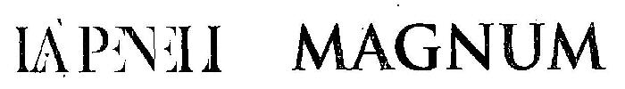Lapeneli Magnum Device mark 3321671 Trademark