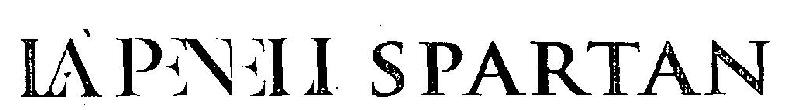 Lapeneli Spartan Device mark 3321672 Trademark