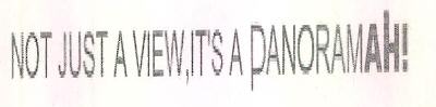 Not Just A View,it's A Panoramah! Device mark 3321979 Trademark