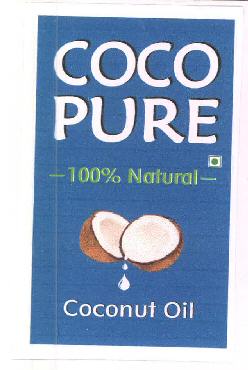 Coco Pure 100% Natural Coconut Oil Device mark 3320462 Trademark