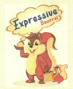 Expressive Squirrel Device mark 3513051 Trademark