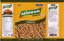 Bansiram Lahsun Sev With Device Of Sev Device mark 3263423 Trademark