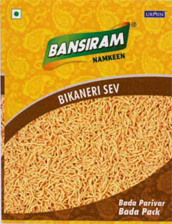 Bansiram Bikaneri Sev With Device Of Sev Device mark 3263429 Trademark