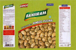 Bansiram Nimboo Pudina With Device Of Peanuts Device mark 3263444 Trademark