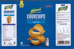 Bansiram Krunchips With Device Of Wafers And Salt Device mark 3263448 Trademark