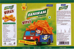Bansiram Bitzz With Device Of Kurkure And Cartoon Device mark 3263449 Trademark
