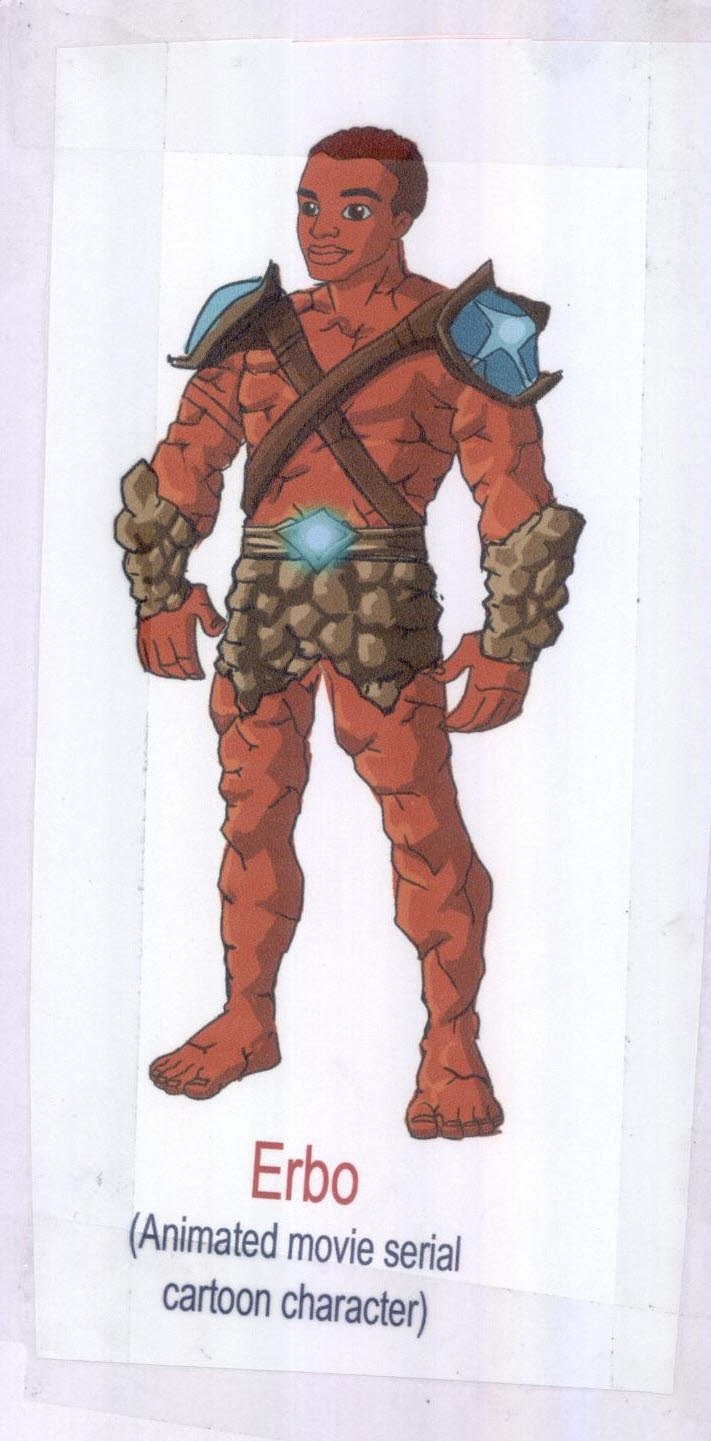 Erbo (animated Movie Serial Cartoon Character) With Device Device mark 3262333 Trademark