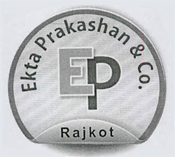 "ekta Prakashan And Co." With Ep Logo Device mark 3261736 Trademark