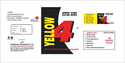 Super Bond Yellow 4 With Device Device mark 3254445 Trademark