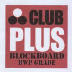 Club Plus Blockboard (label) Device mark 3253940 Trademark