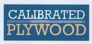 Calibrated Plywood (label) Device mark 3253946 Trademark