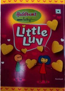 Haldiram"s Prabhuji Little Luv(label) Device mark 3249700 Trademark