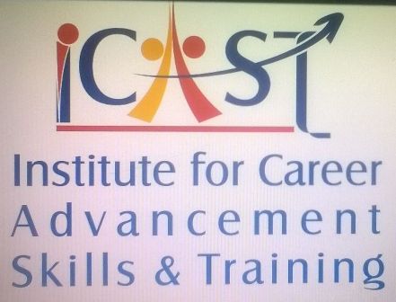 Icast, Institute For Career Advancement Skills & Training (logo) Device mark 3506736 Trademark