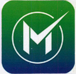M With Device Of Right Symbol Device mark 3733479 Trademark