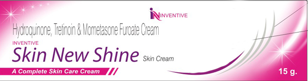 Skin New Shine (label) Device mark 3500700 Trademark