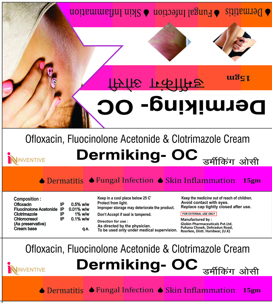 Dermiking-oc Device mark 3500701 Trademark