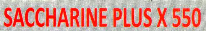 Saccharine Plus X 550 Device mark 3244816 Trademark