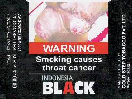 Warning Indonesia Black Device mark 3731138 Trademark