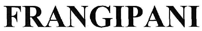 Frangipani Device mark 3240121 Trademark