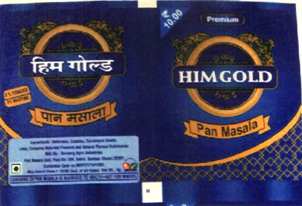 Himgold (blue Label) Device mark 3729526 Trademark