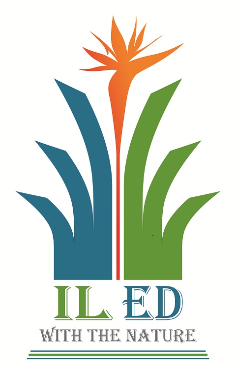 Iled- With The Nature (label) Device mark 3494849 Trademark