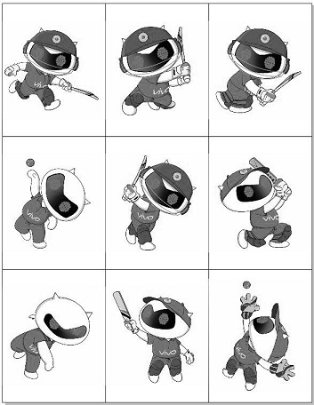 Device Of Cartoon Caricature Device mark 3238587 Trademark