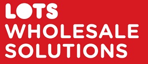 Lots Wholesale Solutions ( Logo) With Red Back Ground. Device mark 3728754 Trademark