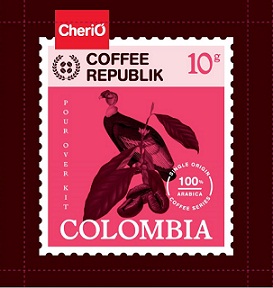 Cherio Coffee Republik Columbia & Device Device mark 3492304 Trademark
