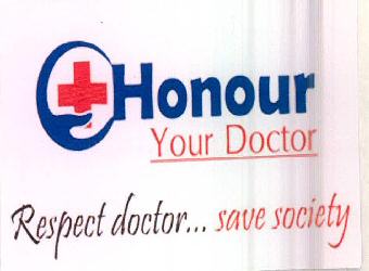 Honour Your Doctor Respect Doctor... Save Society Device mark 3728199 Trademark