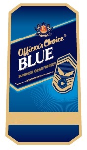 Officer’s Choice Blue Superior Grain Whisky Device mark 3238304 Trademark
