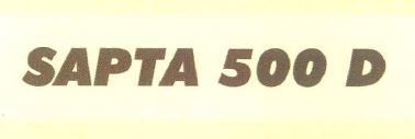 Sapta 500 D Device mark 4218051 Trademark