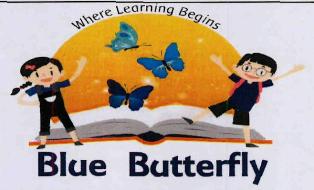 Blue Butterfly (device) Device mark 3481867 Trademark