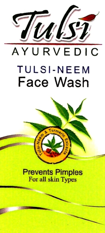 Tulsi Ayurvedic Tulsi-neem Face Wash (label) Device mark 3231705 Trademark