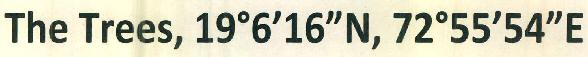 The Trees, 19 6'16"n, 72 55'54"e Device mark 3476479 Trademark