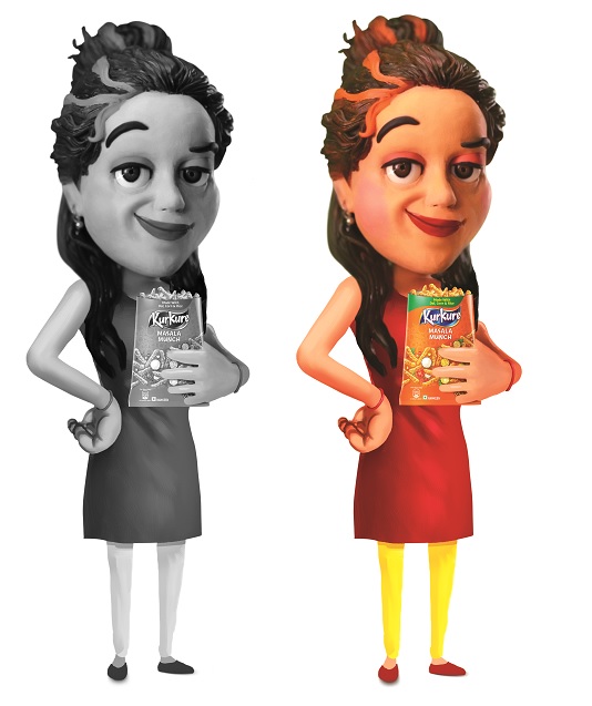 Ms. Kurkure Mascot Device mark 4224121 Trademark