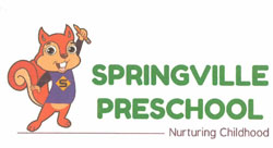 Springville Preschool - Nurturing Childhood With Clipart Of Squirrel Wearing Purple T - Shirt Device mark 4221576 Trademark